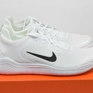 NIKE FREE RN 2018 Women's Shoes White/Black 942837 100